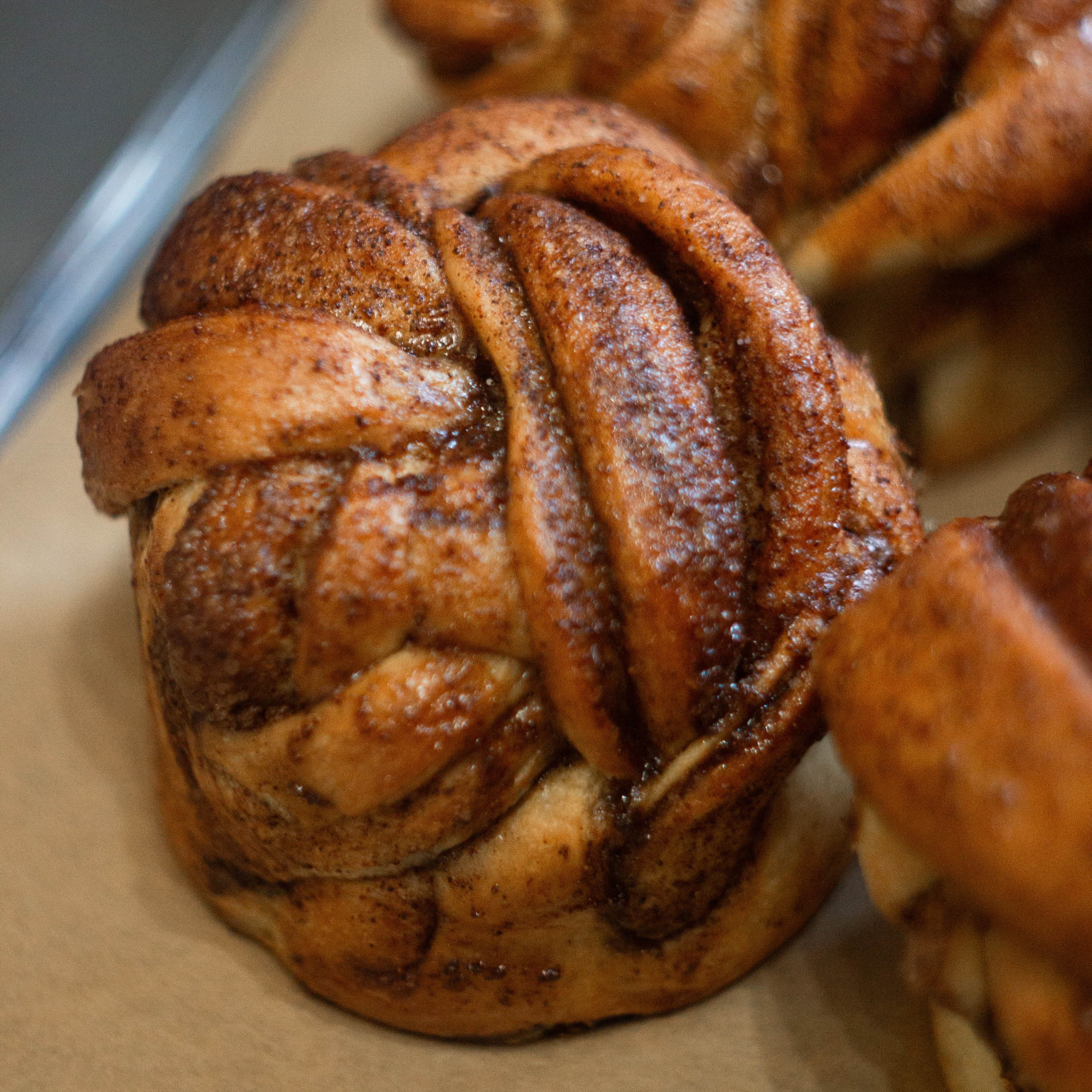 Шведская булка с корицей